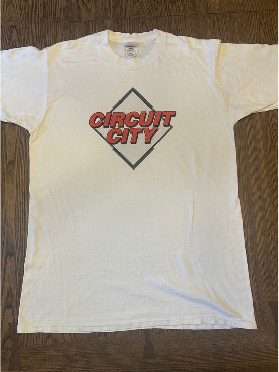 Vintage Circuit City Graphic T-Shirt Heavy Cotton Size Large